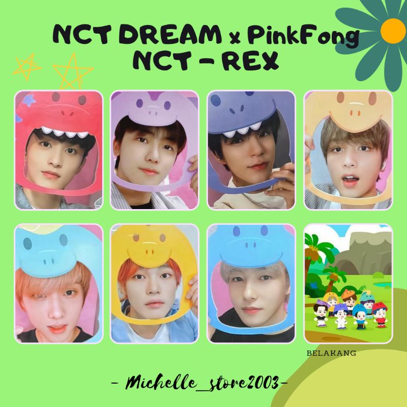 Michelle_Store2003 Photocard NCT DREAM x PINKFONG Dinosaurus