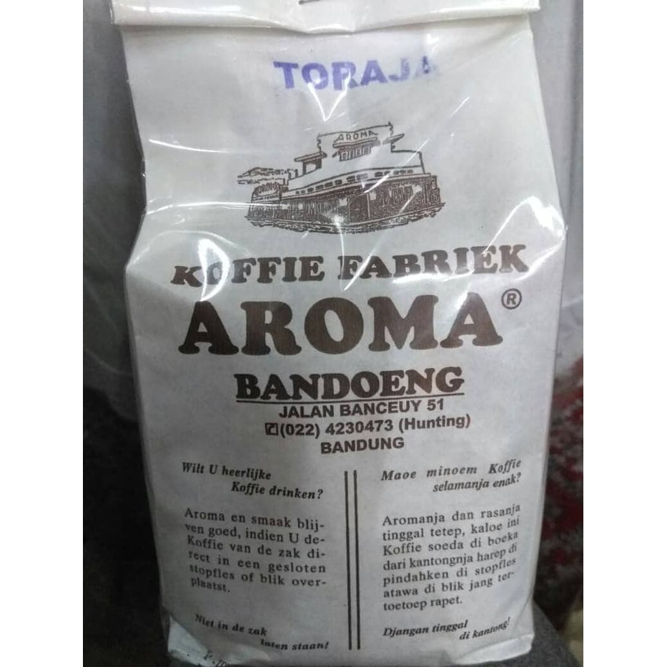 

Kopi Aroma Toraja Arabika Bandung 500 gr - kkp746