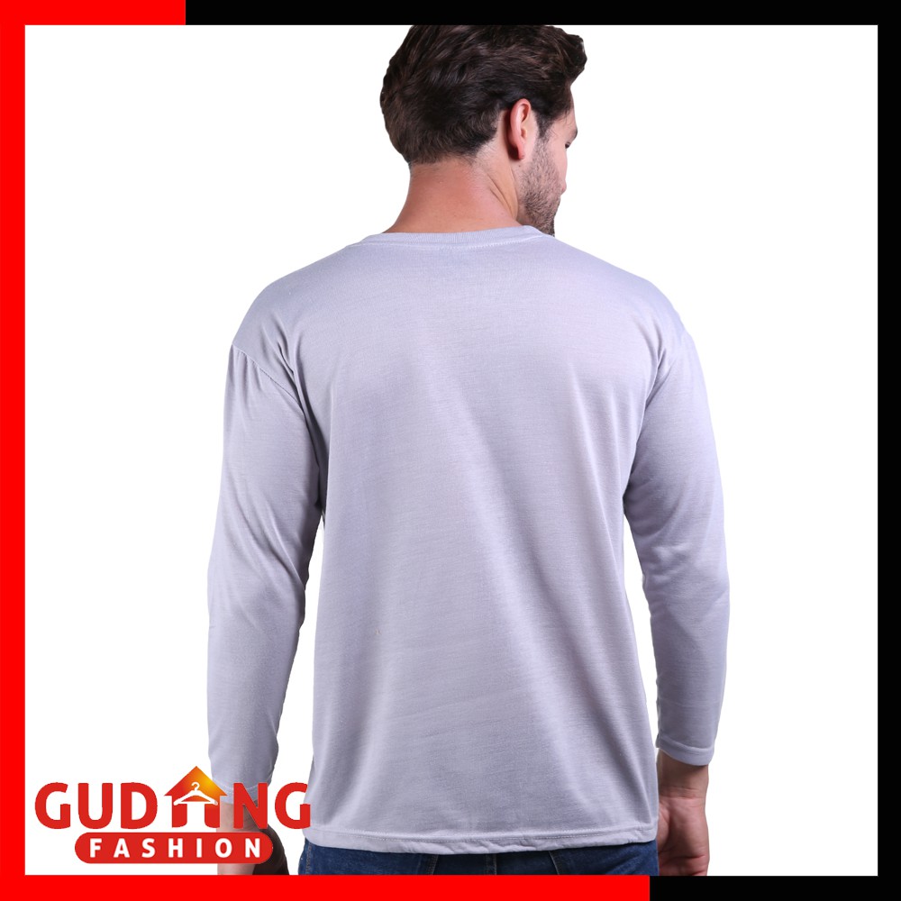 Tshirts Casual Smart Lengan Panjang Pria - PLS 145