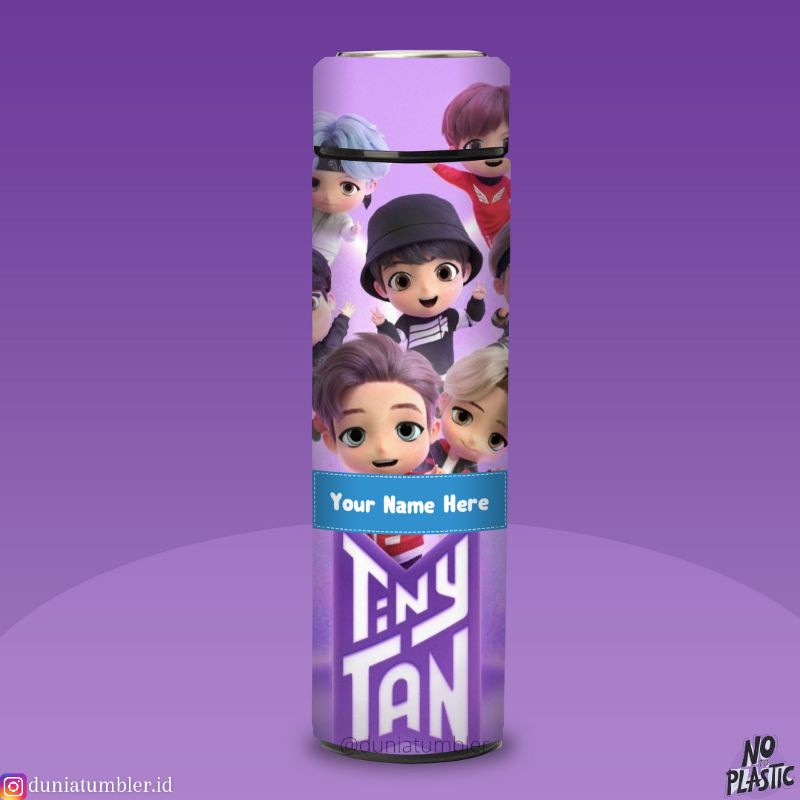 BOTOL MINUM/TUMBLER SMART LED BTS