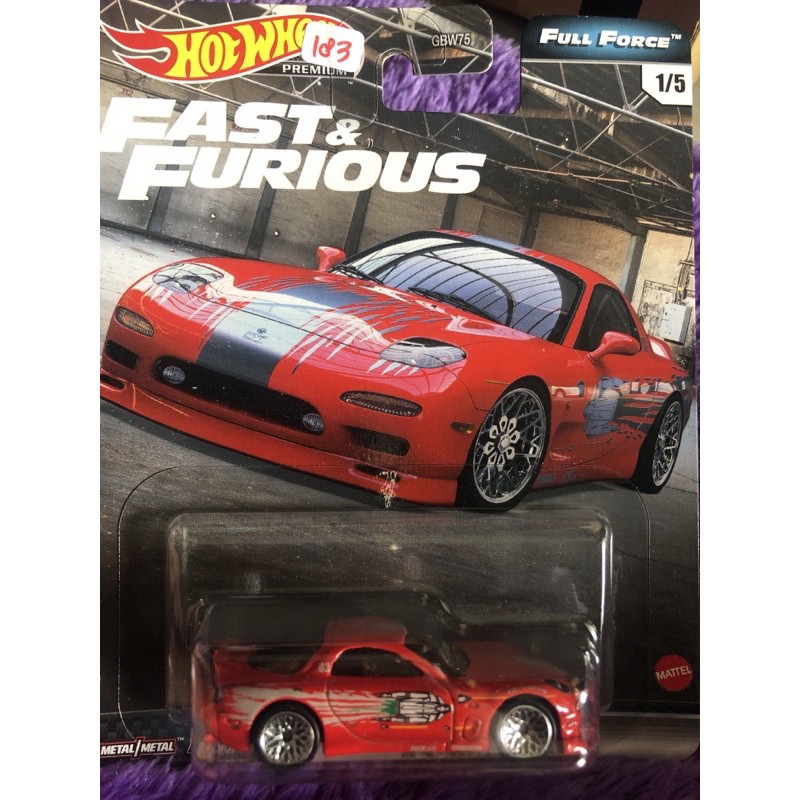 hot wheels 95 mazda RX-7