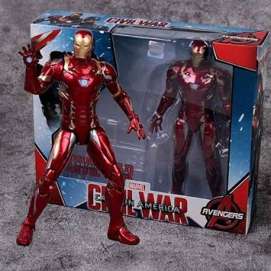 Zdtoys Avengers Civil War Zd Toys Ironman Iron Man Mark 46 Figure Terlaris