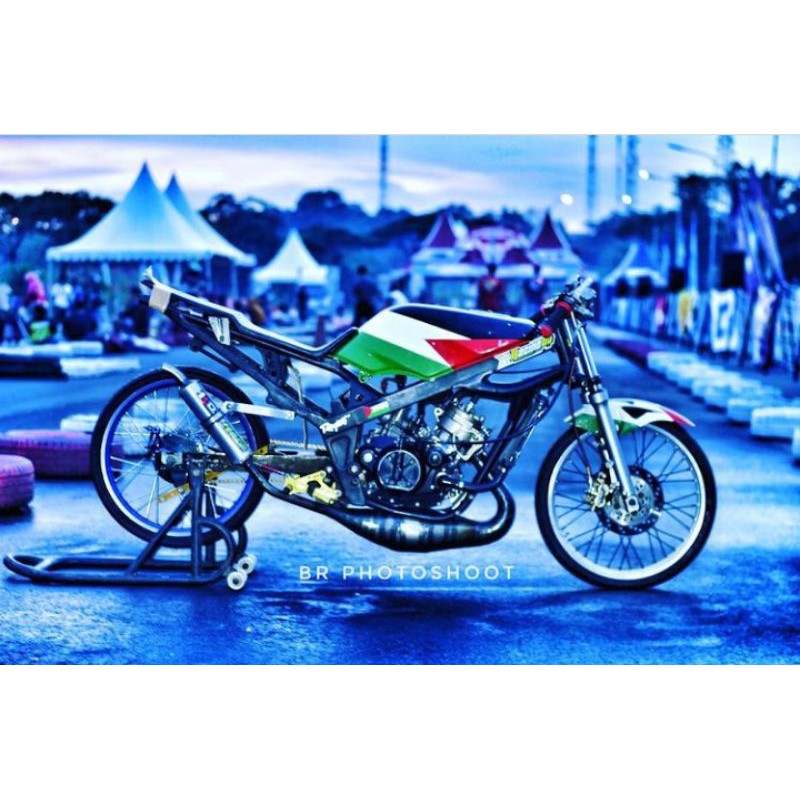 knalpot kdx original spek ninja std palestina