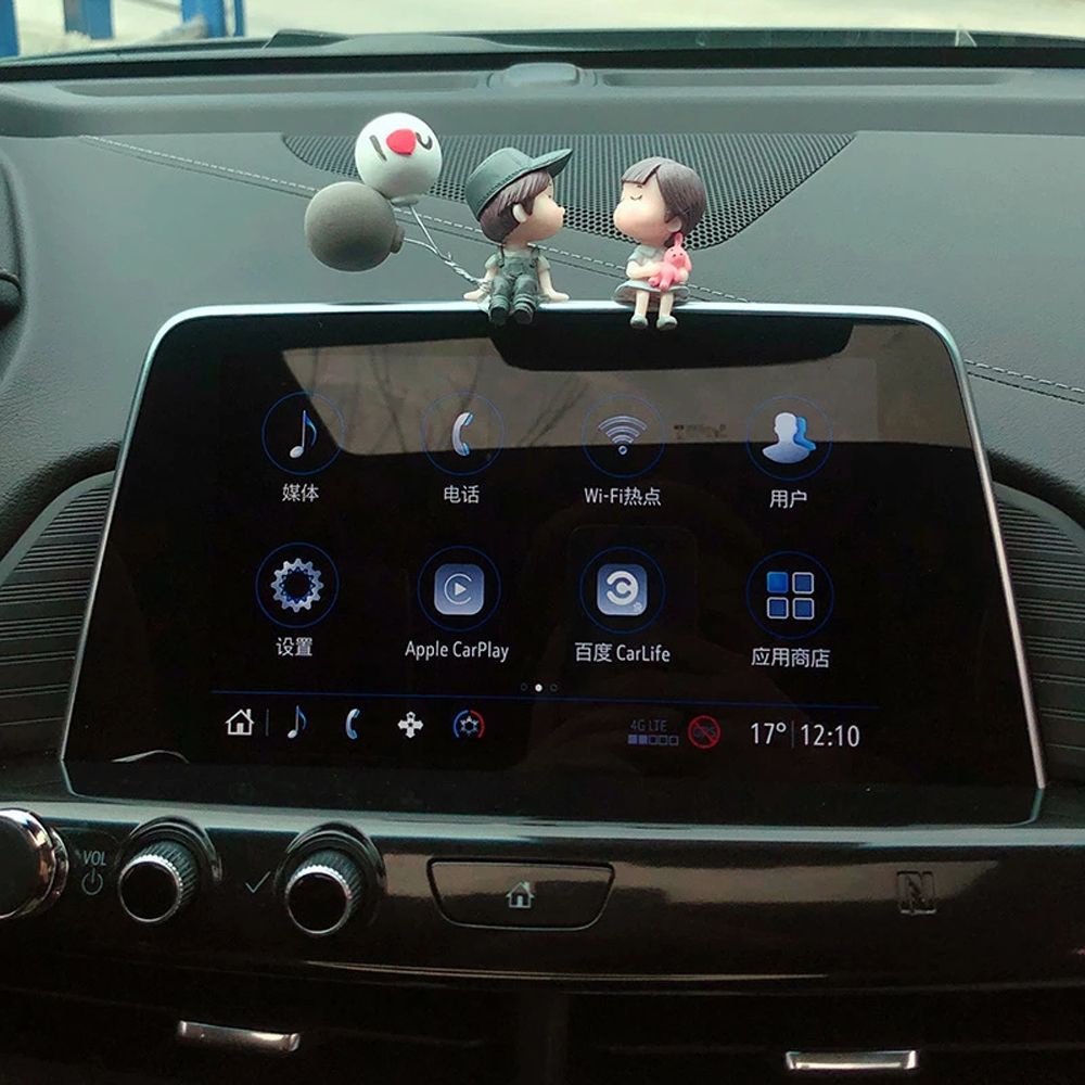 Quinton Mainan Action Figure Pasangan Pria / Wanita Untuk Dekorasi Dashboard Mobil