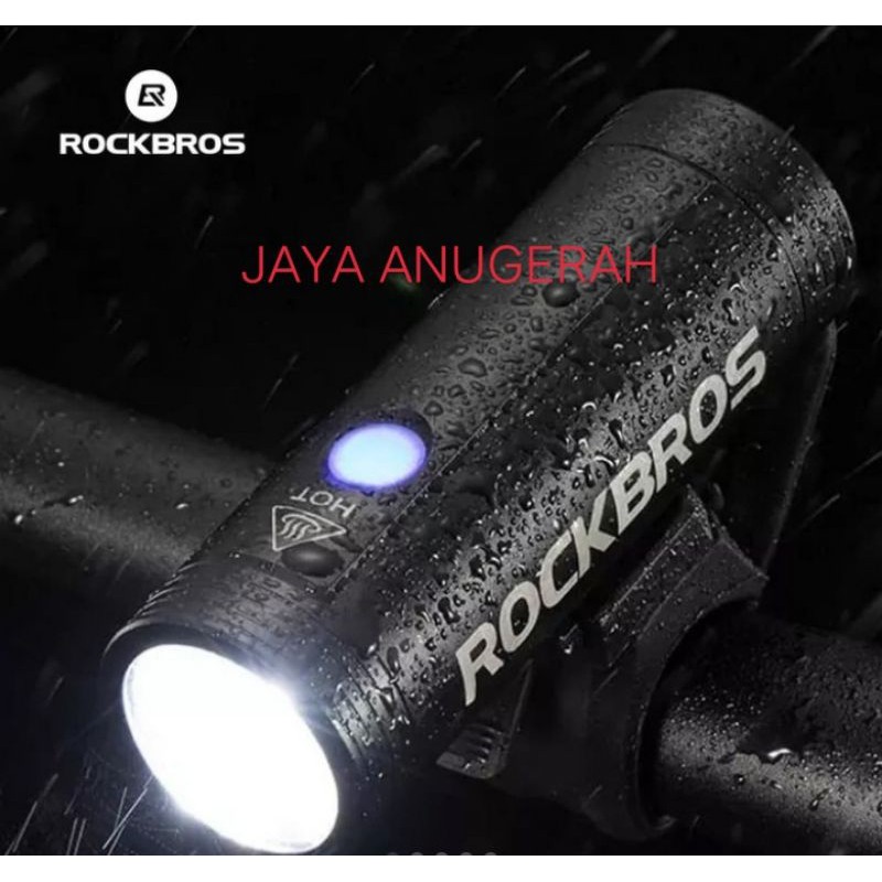 SALE LAMPU DEPAN SEPEDA ROCKBROS R1-800 WATERPROFF 800 LUMENS