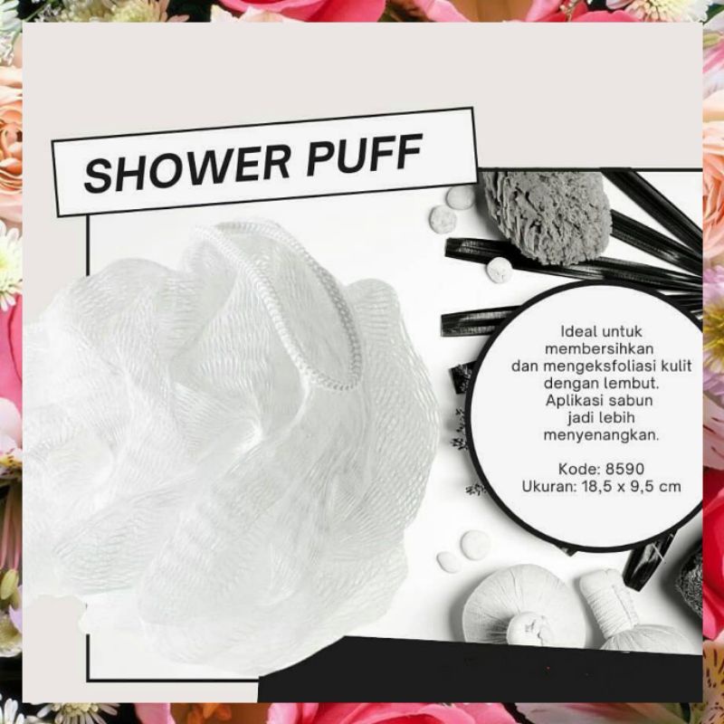 shower puff