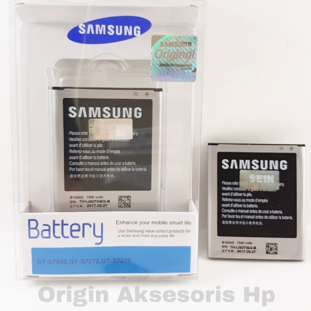 Baterai Samsung Galaxy Ace3 / s7270/ Ace4/ G313/ Starplus / s7260 Original SEIN 100% dc88