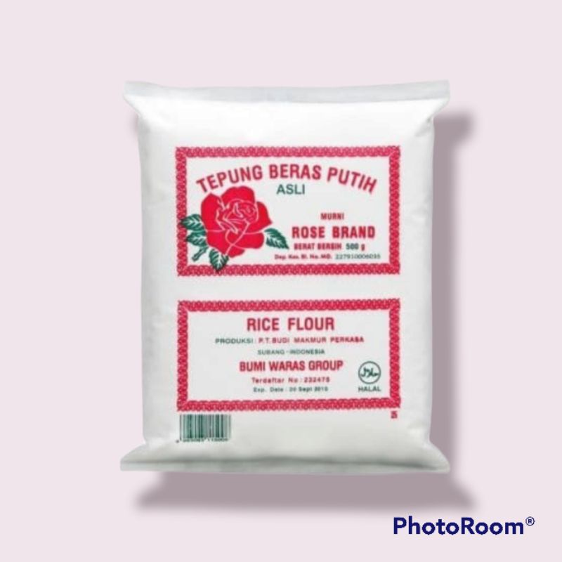 Rose Brand® Tepung Beras Putih Asli Kemasan 500g