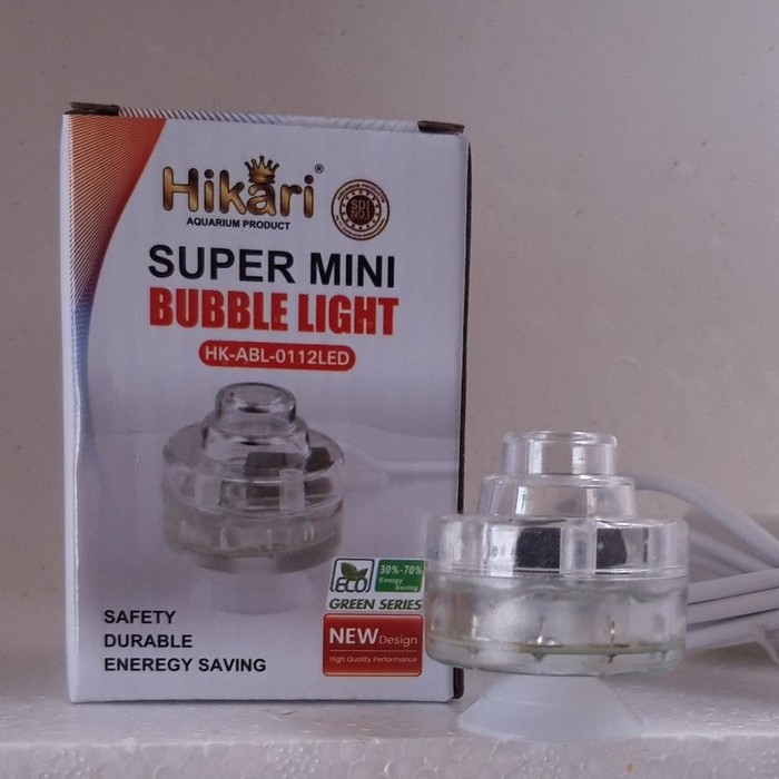 lampu led celup aquarium aquascape plus batu aerator