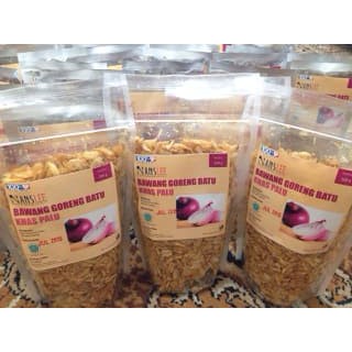 

Bawang Goreng Batu Khas Palu ukuran 200gr