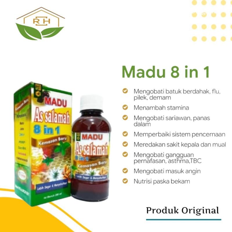 

Madu Assalamah 8in1 280gram