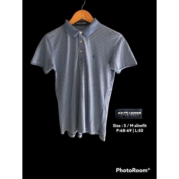 Kaos Kerah Polo GLF || Size (S) PL Second Keren