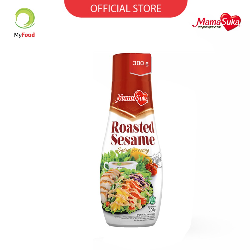 

MAMASUKA SALAD DRESSING WIJEN SANGRAI (ROASTED SESAME) - 300 gr