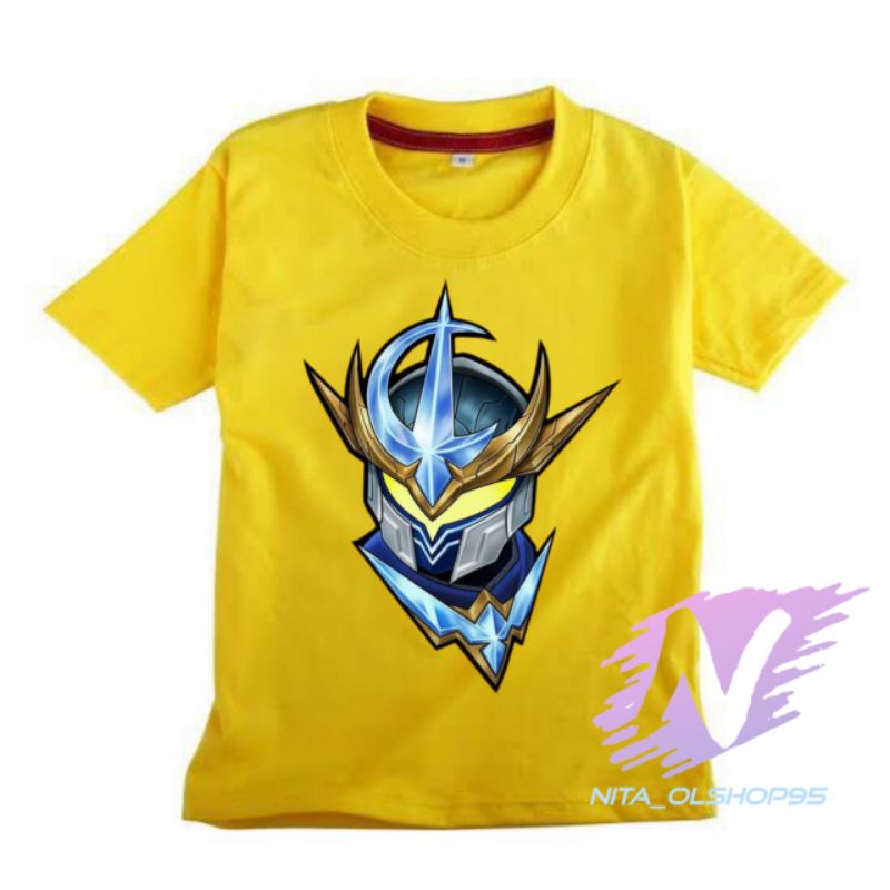 BAJU ANAK kaos anak gusion hero mobile legends