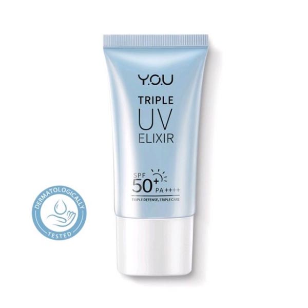 YOU Daily Skin Goods Tone Up UV Elixir SPF 50+ PA++++ [Sunscreen dengan Efek Tone Up]