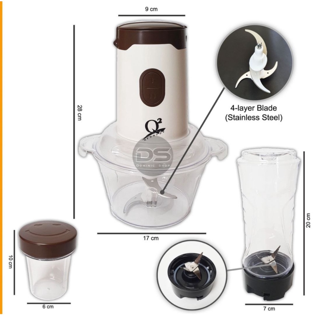 Q2 BLENDER MULTIFUNGSI 7888 [gerai]