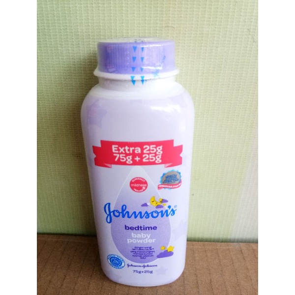 JOHNSONS BABY POWDER BEDTIME, MILK+RICE, BLOSSOMS, ACTIVE FRESH 100GR