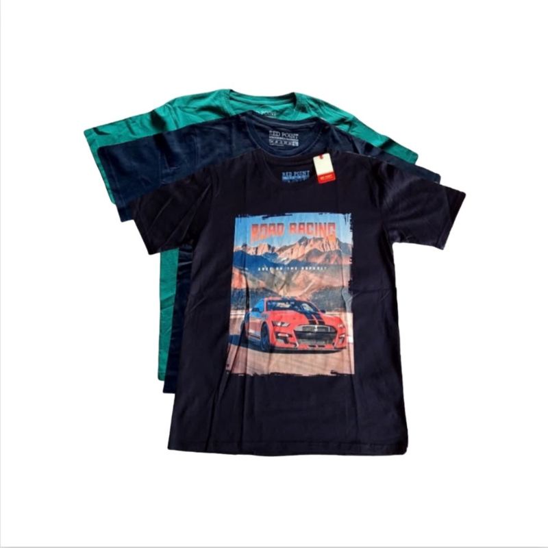 Kaos T-shirt Red Point Original