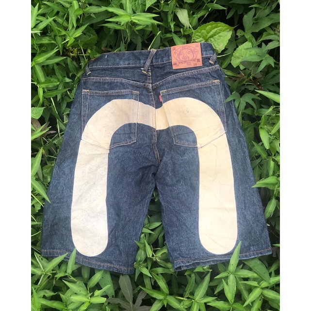 celana pendek evisu big logo