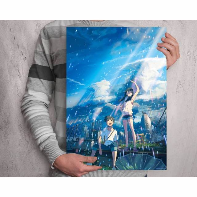 Koleksi Poster Anime Tenki no Ko / Weathering with You - Size A3+