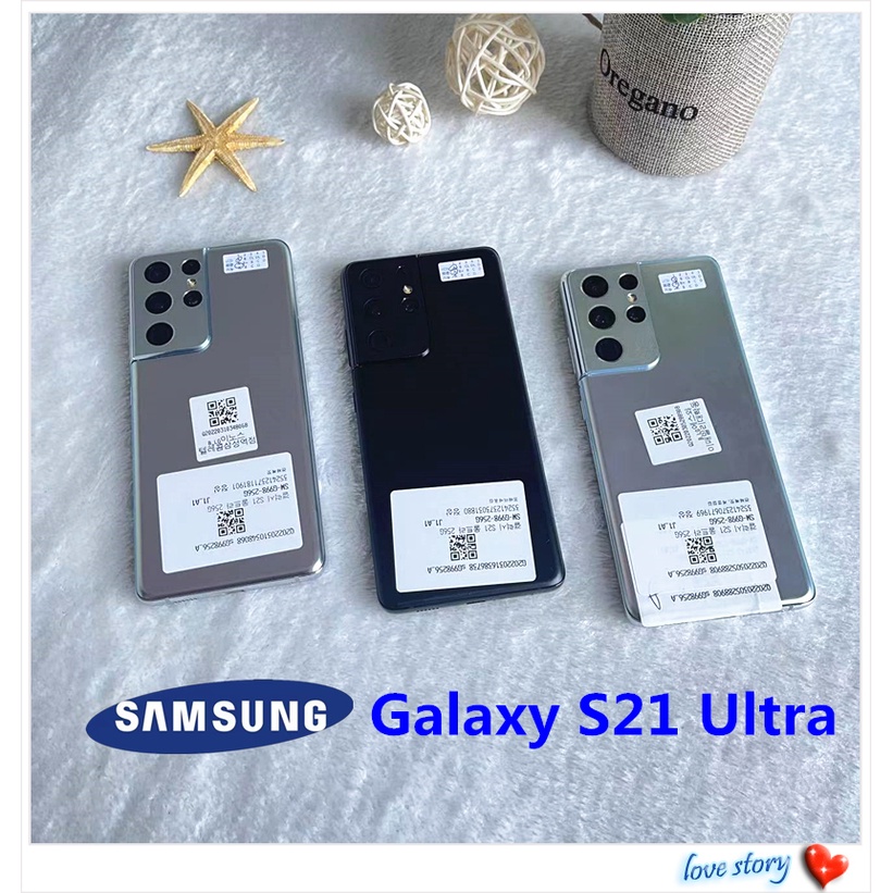 ［Sinyal Permanen］SAMSUNG GALAXY S21 ULTRA SECOND  5G BEKAS FULLSET LIKE NEW