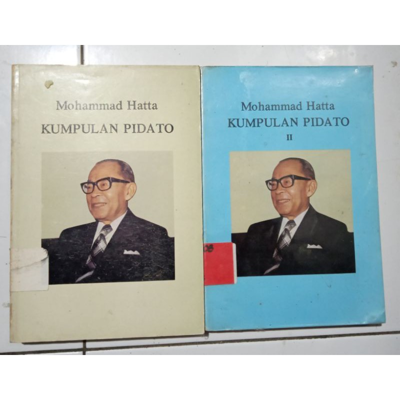 Kumpulan Pidato Mohammad Hatta jilid 1 dan 2