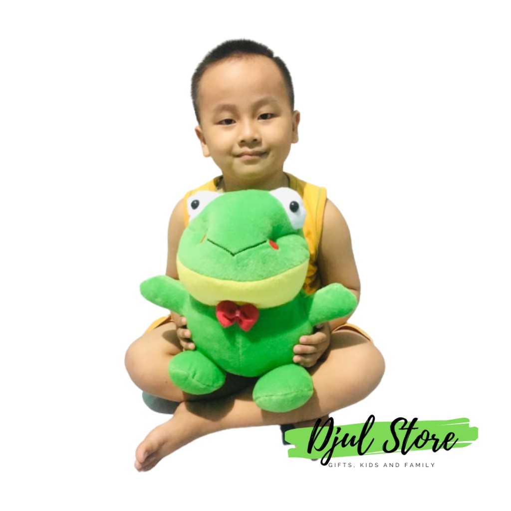 [COD | BAYAR DITEMPAT] BONEKA KODOK KEROPPI MURAH LUCU SIZE L