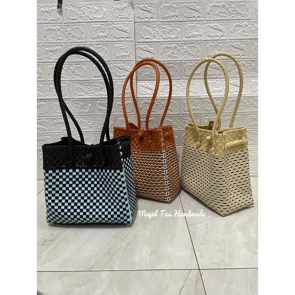 MAJID - Tote Bag Jali Tindhareza / Tas Jali Premium