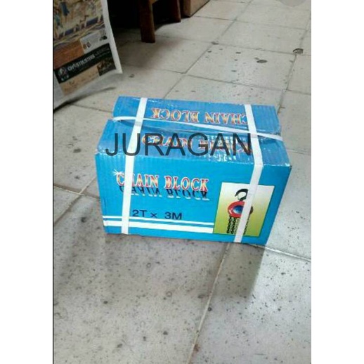 Takel 2 ton x 3 meter - Chain block 2 ton x 3 meter