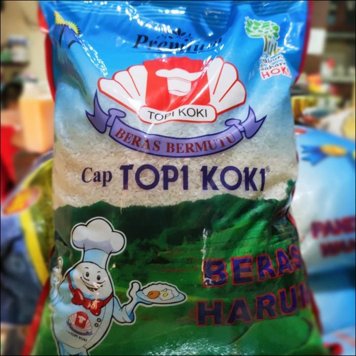 

BERAS TOPI KOKI PANDAN WANGI 5 KG