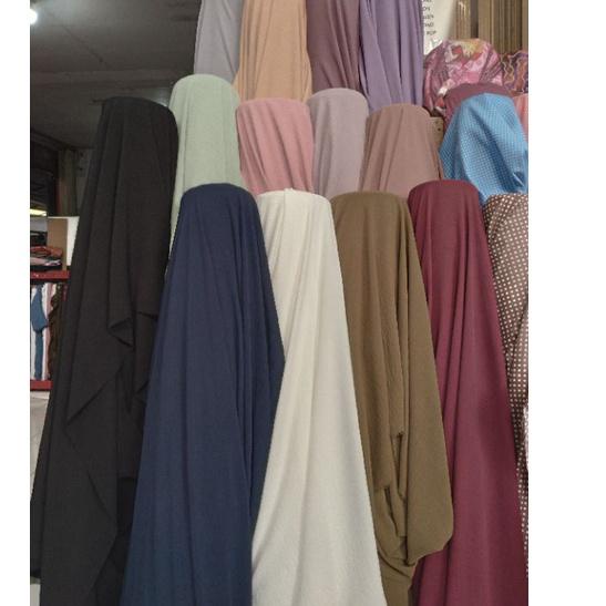 ➮ Kain bahan crincel Airflow / Rayon Crinkle / Crinkle stretch / Crinkle impor ecer Meteran ✈