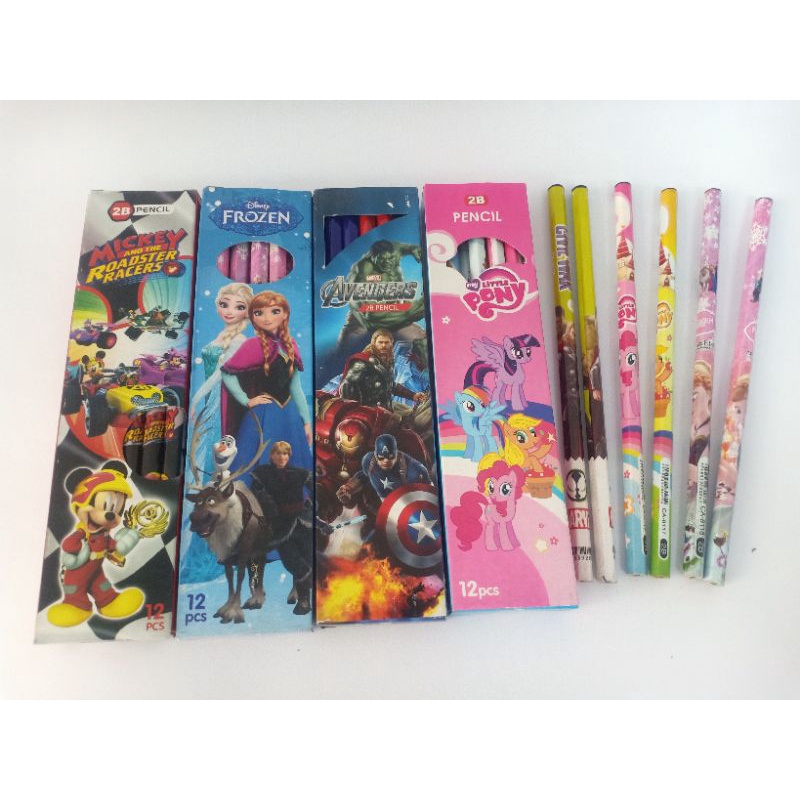 

LUSINAN PENSIL 2B FANCY