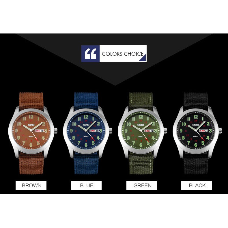 PROMO JAM SKMEI ORIGINAL SKMEI Watch 9112 Original Water Resistant 50M - Brown