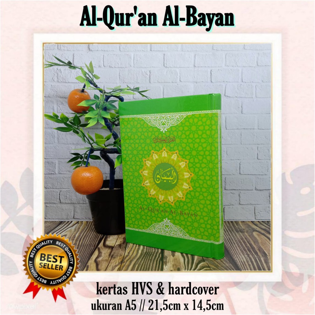 BISA COD  - Quran Al Bayan A5, Quran Non Terjemah A5, Alquran Murah, Quran Tanpa Terjemahan