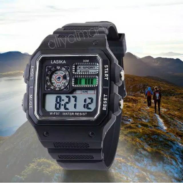 FREE BOX JAM TANGAN SPORT DIGITAL LASIKA