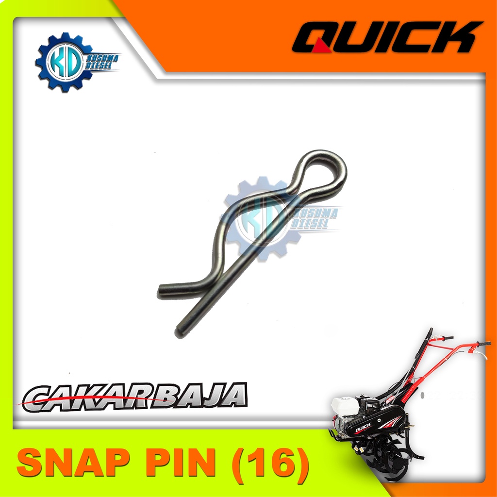 SNAP PIN FOR SHAFT DIA.16 (SP) - KANCING PEN BLADE B - KANCING PEN