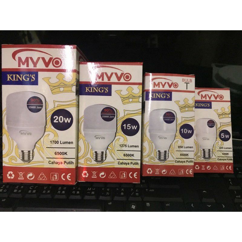 LAMPU LED NEW CAPSUL MYVO KING 5W , 10W , 15W , 20W , 30W ORIGINAL PRODUK