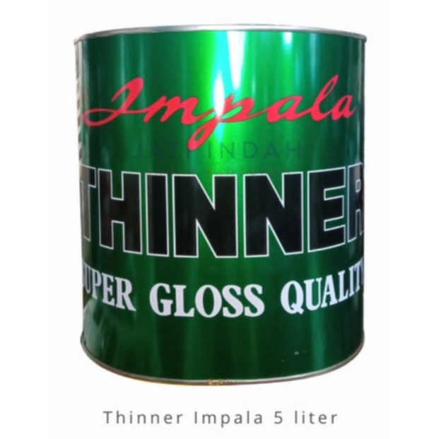 Thiner Tiner Impala Kaleng Hijau Pengencer Cat 5Liter