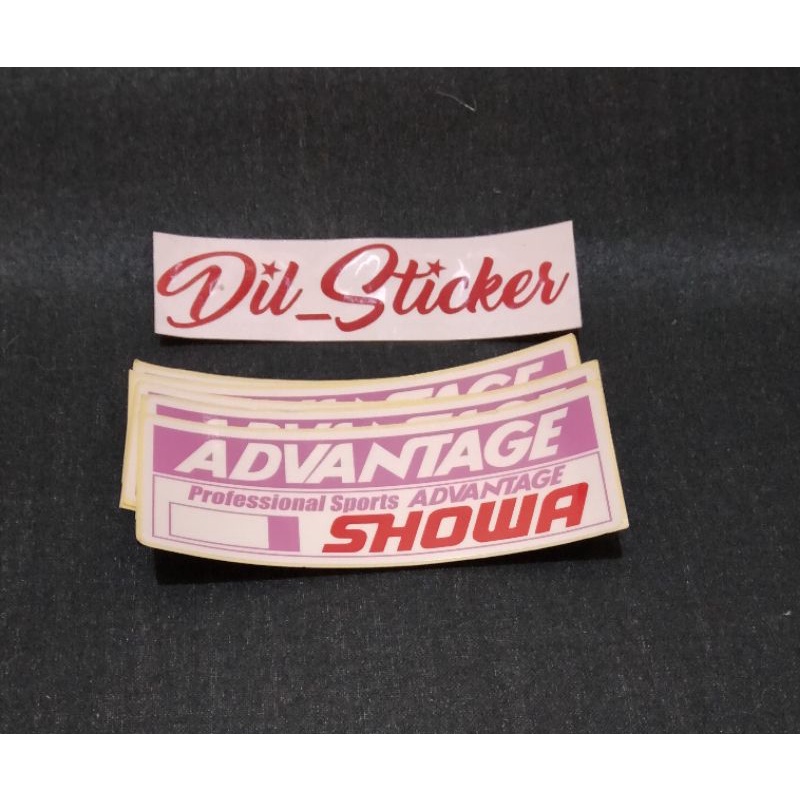 STICKER SHOCK SHOWA ADVANTAGE