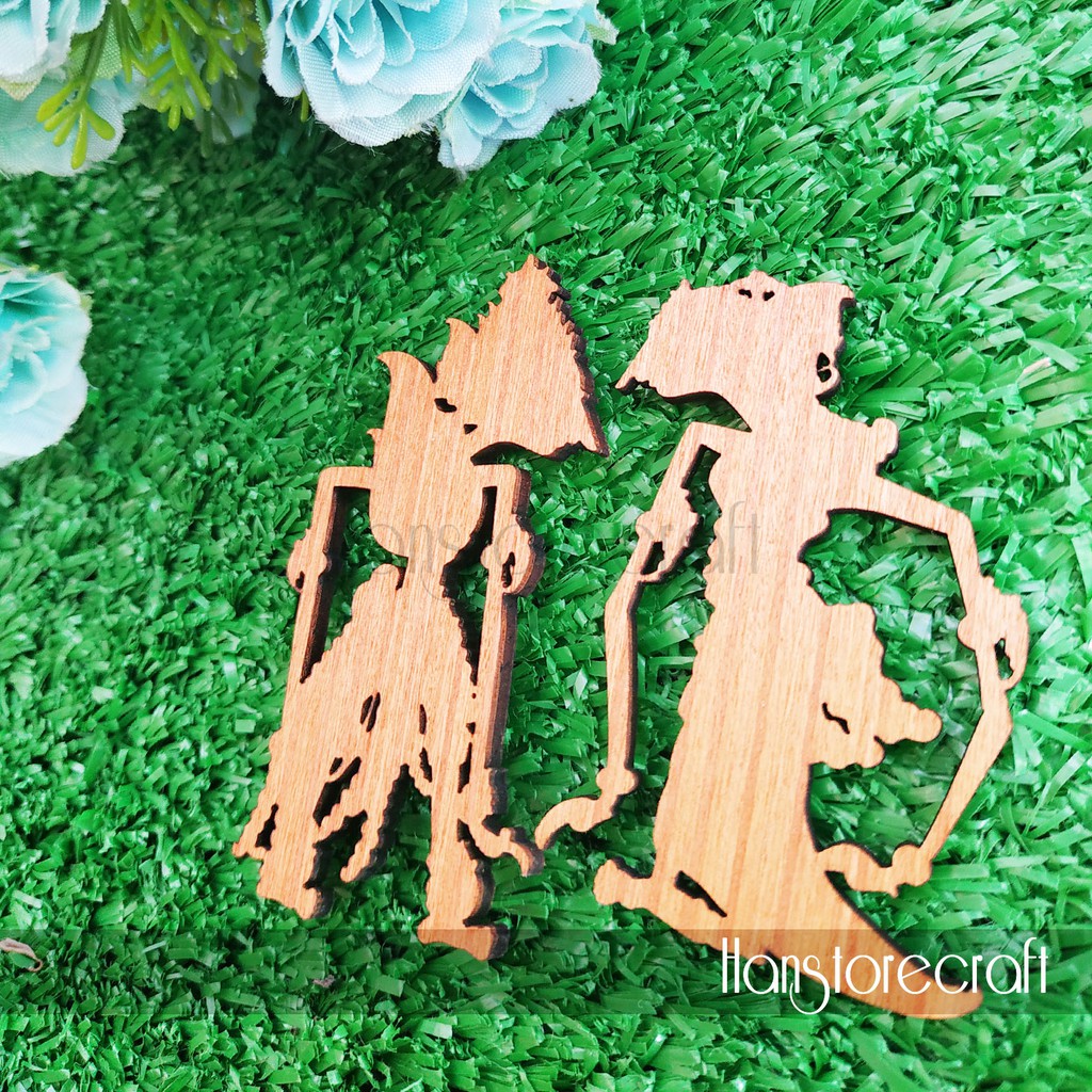 Image of RS Siluet Wayang Rama & Shinta  Kayu Plywood / Mdf  / Triplex / Dekorasi / Mahar / Seserahan #3