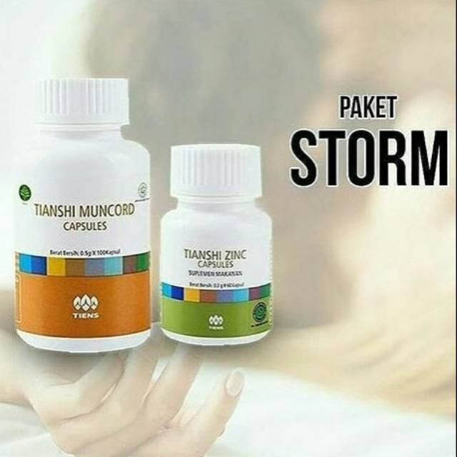 PROMO VITALITAS TIENS MUNCHORD & ZINC KAPSUL. HALAL N SEGEL ASLI TIENS