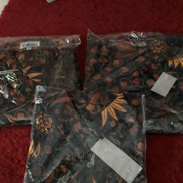 Batik Keluarga /batik Family /batik Papa Mama Anak Cowok