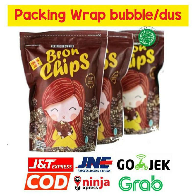 

READY STOCK KRIPIK BROWNIES KERIPIK BROWNIES BRON CHIPS BRONCHIPS