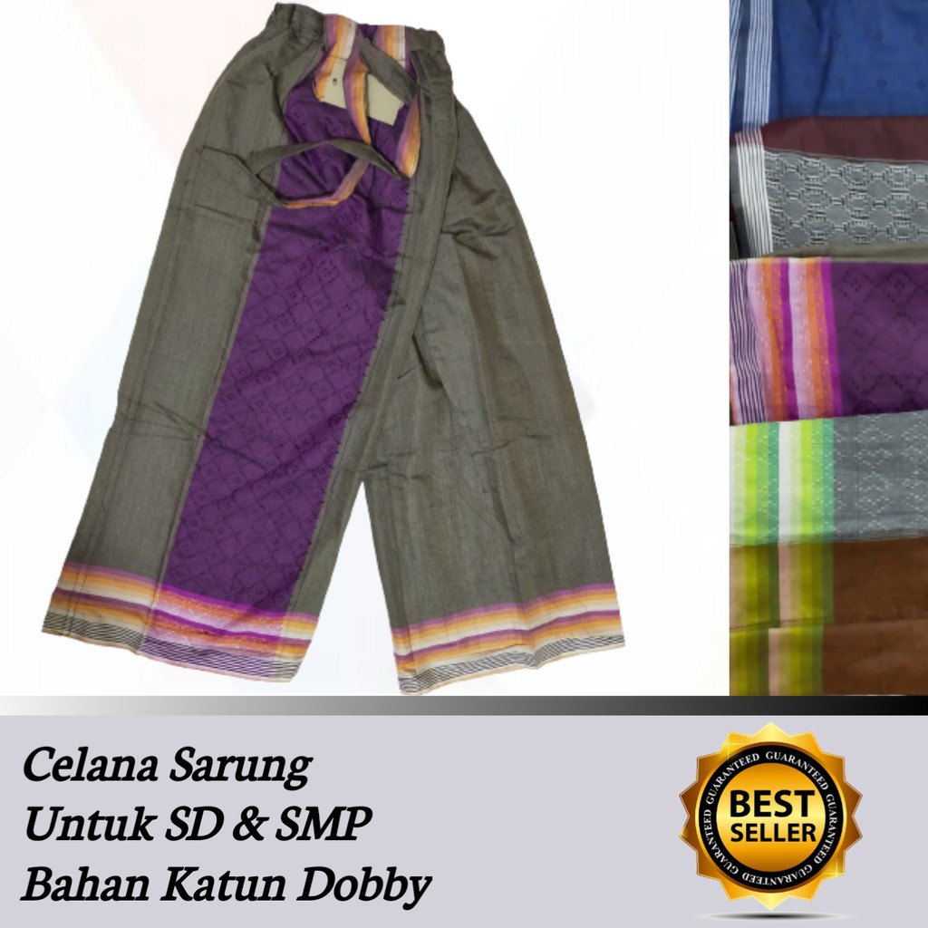 Celana Sarung Anak TK,SD,SMP Bahan Katun Dobby/Harga Grosir/Best Seller/Bisa COD