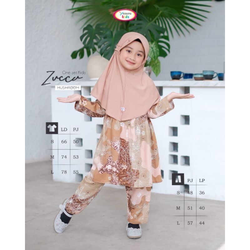 yessana zucca kids one set