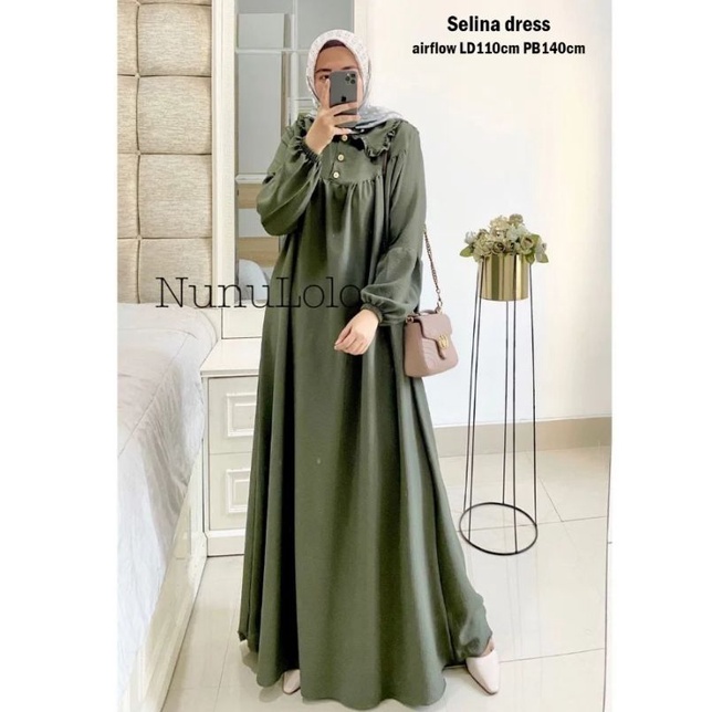 gamis selina dress maxy