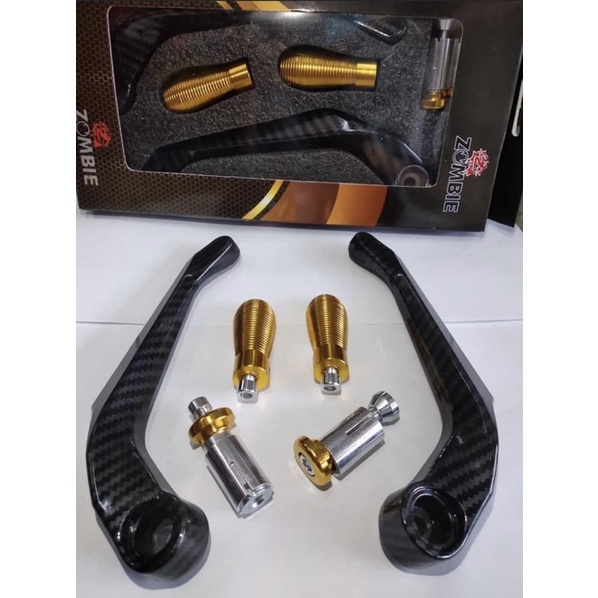 HANDGUARD HAND GUARD CARBON UNIVERSAL BEAT SCOPY MIO MOTOR BEBEK