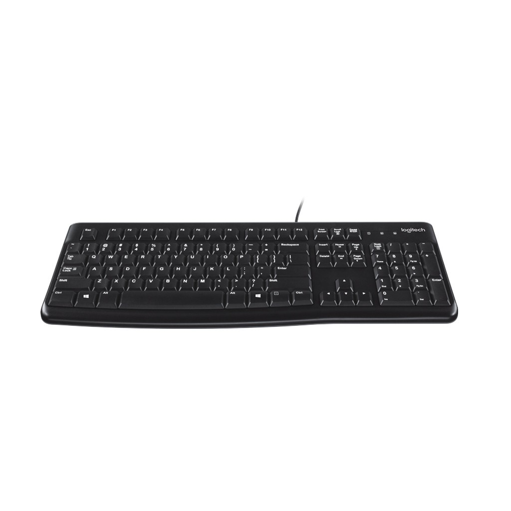 Keyboard Feel Good Typing USB Logitech K120 - Original Garansi Resmi 3 Tahun