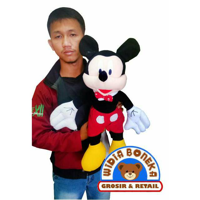 Boneka Mickey Mouse / Minnie Mouse XL 60 cm SNI