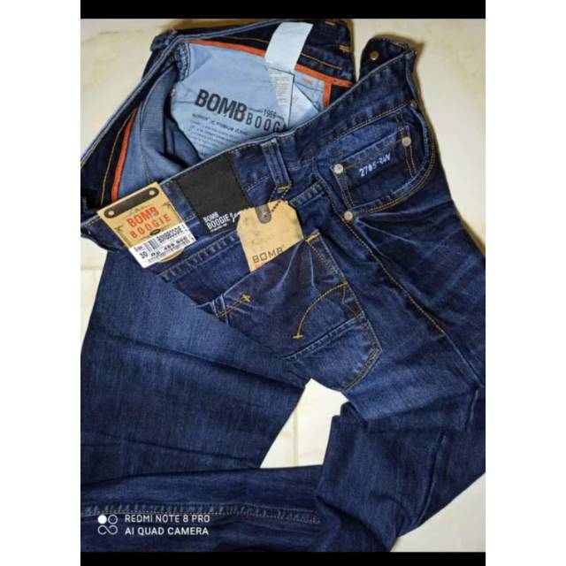 CELANA JEANS BOMBBOOGIE  2705 ORIGINAL  WASHING NEW COD 